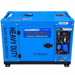 Máy Phát Điện Hunder 10Kw Chạy Dầu HD12KVA